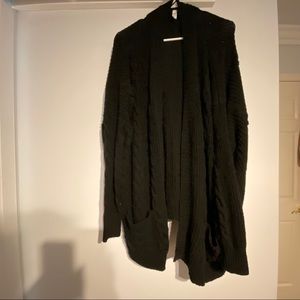 Open front cardigan